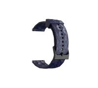 ENFYUSTR 20mm 22mm Football Pattern Strap For Samsung Galaxy Watch for Polar Vantage for Honor Magic Watch Belt(Midnight Blue,20MM Universal)