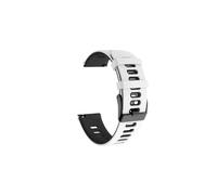 ENFYUSTR 20mm 22mm Football Pattern Strap For Samsung Galaxy Watch for Polar Vantage for Honor Magic Watch Belt(White Black,22MM Universal)