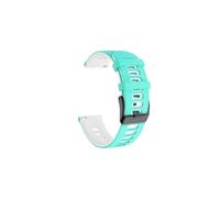 ENFYUSTR 20mm 22mm Football Pattern Strap For Samsung Galaxy Watch for Polar Vantage for Honor Magic Watch Belt(Teal White,20MM Universal)