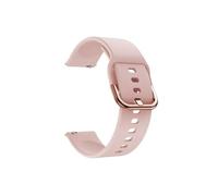ENFYUSTR Ajuste for Huawei Watch GT2 42 mm Correa de silicona Muñeca Arco iris Reemplazo Correas de reloj Pulsera apta for Amazfit GTS 2 Mini Bip SU Pop Correa de reloj(Pink)
