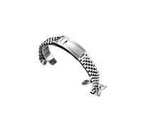 ENFYUSTR Correa de acero inoxidable 316L for reloj Pagani PD1661, PD1662, PD1651, brazalete jubilee de 22 mm.(FIveBeadStrap)