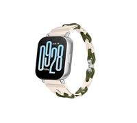 ENFYUSTR Correa de cadena compatible con Redmi Watch 5 Active 5 Lite. Pulsera de silicona compatible con Xiaomi Redmi 3 Active 3 Lite. Correa de repuesto de 22 mm.(Slim star Olive,For Redmi 3 Active)