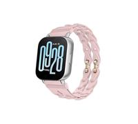 ENFYUSTR Correa de cadena compatible con Redmi Watch 5 Active 5 Lite. Pulsera de silicona compatible con Xiaomi Redmi 3 Active 3 Lite. Correa de repuesto de 22 mm.(Pink,For Redmi 5 Active)