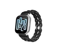 ENFYUSTR Correa de cadena compatible con Redmi Watch 5 Active 5 Lite. Pulsera de silicona compatible con Xiaomi Redmi 3 Active 3 Lite. Correa de repuesto de 22 mm.(Black,For Redmi 5 Lite)