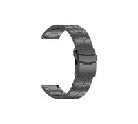 ENFYUSTR Correa de titanio de 22mm compatible con Huawei Watch GT5 GT4 de 46mm, correa de reloj inteligente 4/4 Pro for Amazfit Balance GTR 4 3 2, pulsera de negocios(Black,Huawei GT5 Pro 46mm)