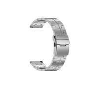 ENFYUSTR Correa de titanio de 22mm compatible con Huawei Watch GT5 GT4 de 46mm, correa de reloj inteligente 4/4 Pro for Amazfit Balance GTR 4 3 2, pulsera de negocios(Silver,Huawei GT5 Pro 46mm)