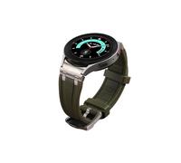 ENFYUSTR Correa deportiva de goma for Samsung Galaxy Watch 7 FE 6 4 5 Pro, ajuste rápido clásico, sin espacios.(Silver green,For Galaxy 5 40mm 44mm)