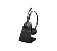 Engage 55 - Auriculares estéreo MS, Adaptador Link 400a DECT USB-A, Engage 55, Cable USB-C a USB-A de 1,2 m, Funda de Transporte, garantía y Advertencia (folletos de Seguridad)