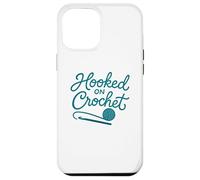 Enganchado al Hilo de Ganchillo Lover Fiber Arts Carcasa para iPhone 12 Pro MAX