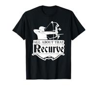 Enganchado Al Recurvo Tiro Con Arco Real Camiseta