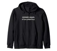 Enganchado Otra Vez, es un Estilo de Vida. Sudadera con Capucha