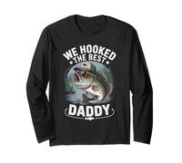 Enganchamos a The Best Daddy Funny Fishing Dad Manga Larga
