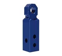 Enganche 18000 Lbs 2 Pulgadas grillete Enganche Brazo Receptor Remolque Enganche Remolque Ganchos Barra de Remolque para SUV Soporte Remolque(Blue)