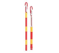 Enganche Barra de Remolque para Coche de Alta Resistencia 3T, Barra de Remolque de Seguridad con amortiguación bidireccional de 95Cm + 88Cm de Longitud para SUV, camión y sedán Enganche De Bola