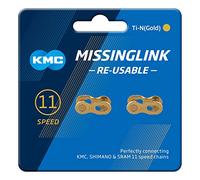 KMC Giunto X11 Ti-N Gold RIUT, Unisex-Adulto, Dorado, Talla única