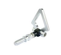 Enganche Compatible con BMW Gancho De Remolque Remolque De Coche Anillo Triangular Gancho De Remolque Barras De Remolque De Carrera Soporte Remolque(Silver)
