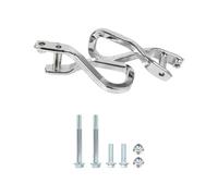 Enganche Compatible con Gmc Sierra 1500 2019-2022 Ganchos De Recuperación De Remolque Delantero 84280203 Juego Completo con Pernos De Montaje Enganche De Bola(Silver)