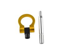 Enganche Compatible con Tesla Modelo 3 Gancho De Remolque Redondo Accesorio De Coche Remolque Mejorado Enganche De Bola(Gold)