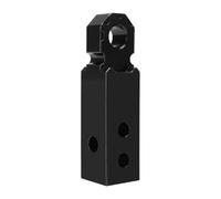 Enganche De Bola 18000 Lbs 2 Pulgadas grillete Enganche Brazo Receptor Remolque Enganche Remolque Ganchos Barra de Remolque para SUV Adaptador de Enganche(Black)