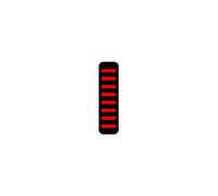 Enganche de cable ProGuard - Delantero - Pegatina - Mini - Rojo