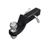 Enganche de remolque, 2 "Remolque de acero caída de la barra de remolque de la barra de remolque Hitch se ajusta a 2 pulgadas Receptor de dos niveles Cap 5000lbs Bote Rv Partes y Accesorios