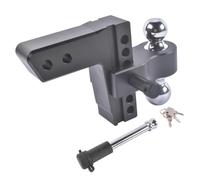 Enganche de Remolque Ajustable para Receptor de 2,5 Pulgadas, elevación de caída de 6 Pulgadas, 18500 LBS GTW