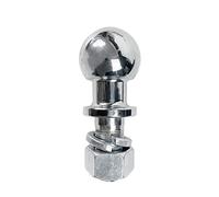 Enganche de remolque, Cuello largo de cromo 5 0mm 1 "(M25) Vástago Dia Trailer Hitch Ball Ball Acoplamiento Epecial for piezas portadoras de bicicletas Accesorios for camper