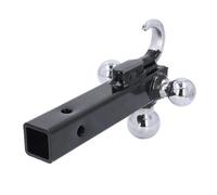 Enganche de Remolque de Triple Bola con Gancho de Acero Inoxidable de Alta Capacidad de Carga, Enganche Receptor de Remolque, Montaje de Triple Bola for vehículo Alta Capacidad de Remolque