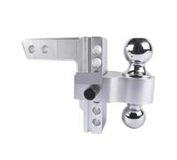 Enganche de Remolque, Enganche De Remolque Ajustable AP03 Que Se Adapta A Un Receptor De 2", Enganche De Caída/elevación De Aluminio De 6" -12,500 LBS For Camiones Pesados con Un Par De Cerraduras