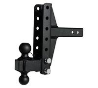 Enganche de Remolque, Enganches de Remolque Ajustables de 2.0" for Trabajo Mediano (clasificación de 14,000 LB), Desplazamiento de 4" y 6" de caída/elevación