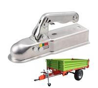 Enganche de Remolque - Perno Reforzado de 5,00 centímetros - Accesorio para Bola de Enganche, para Camiones RV Remolque Quad Bicicleta Soldadura