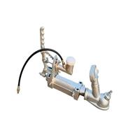 Enganche de Remolque, Remolque De Bola De Enganche De 50mm, Acoplador De Acoplamiento Hidráulico, Cilindro Maestro De Enganche, Soporte De Freno, Caravana, Coche 2T