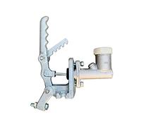 Enganche de remolque, Trailer 50mm Hitch Ball Trailer Acoplamiento hidráulico Acoplador Hitch Master Cilindro Freno Bracket Caravan Car 2T