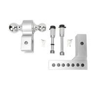 Enganche Enganche de Remolque Ajustable con Montaje de Bola de Enganche para Receptor de Gancho de tracción Pesada de 2 Pulgadas Enganche De Bola(B)