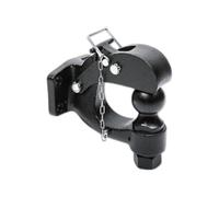 Enganche Gancho De Remolque Compatible con Great Wall Tank 400, Modificación Todoterreno, Tracción Especial para Parachoques Trasero Tubo Receptor de Remolque(Black)