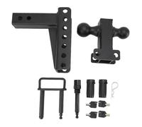 Enganche Montaje de Bola de Enganche de Remolque Ajustable, elevación de caída de 6 Pulgadas, enganches de Remolque de Alta Resistencia, Receptor de Enganche de 2 Pulgadas Enganche De Bola