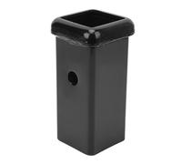 Enganche Montaje de bola de enganche de remolque de 6 pulgadas en funda receptora de bola de enganche de 2 pulgadas x 2 pulgadas para accesorios de remolques de caravana, Tractor y RV Enganche De Bola