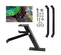 Enganche para Remolque de Tractor de césped para cortacésped, Tractor de jardín, construcción de Hierro, Compatible con Bolas con vástago de 1,9 cm o más pequeño, con Instrucciones de instalación