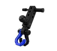 enganche remolque Receptor de enganche de remolque con grillete con brazo de remolque de cabeza esférica, receptor de alta resistencia con montaje de bola cofre(Blu)