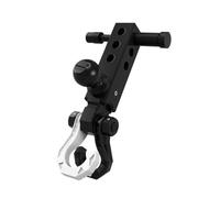 enganche remolque Receptor de enganche de remolque con grillete con brazo de remolque de cabeza esférica, receptor de alta resistencia con montaje de bola cofre(Weiß)