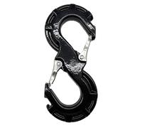 Enganche Soporte de Bola Remolque de Remolque SUV para cabrestante Integrado en Forma de S(Black)