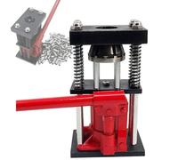 Engarzadora de manguera hidráulica manual con 10 troqueles, herramienta de engarzado de manguera de 10 a 1.260 in, herramienta de mano for alta y baja presión(8 teeth,M)