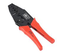 Engarzadora de terminales aislados con trinquete, herramienta para engarzar terminales de cable Alicates para engarzar de 10-35 mm² 8-2 AWG para terminales de tubo y preaislados