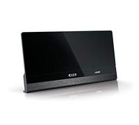 Engel AN0268G5 Antena TV Interior Digital HD TDT VHF UHF 48dB Filtro 5G Protect Alta Ganancia Fácil Instalación