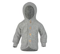 Engel Axil - Baby Chaqueta Forro Polar Lana Virgen ángel Natural Talla 50/56 - 86/92 3 Colores Hellgrau Melange, Talla: 80