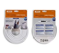 Engel Axil CA0728E - Cable coaxial (25 metros), Blanco