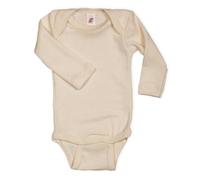 Engel - Body para bebé (70% lana (KBT), 30% seda), color gris naturaleza 98-104 cm