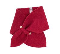 Engel Bufanda de forro polar para niños, 100% lana (kbT), Jaspe Melange, 80x20 cm