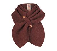 Engel Bufanda de forro polar para niños, 100% lana (kbT), Melange de canela, 80x20 cm