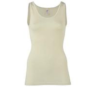 Engel Camiseta de tirantes para mujer, lana y seda, tallas 34-48, 3 colores, natural, 46/48